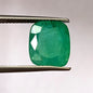 5.0 Carat 10X11.3X6.7 (WXLXD) Natural Zambian Cushion Cut Emerald