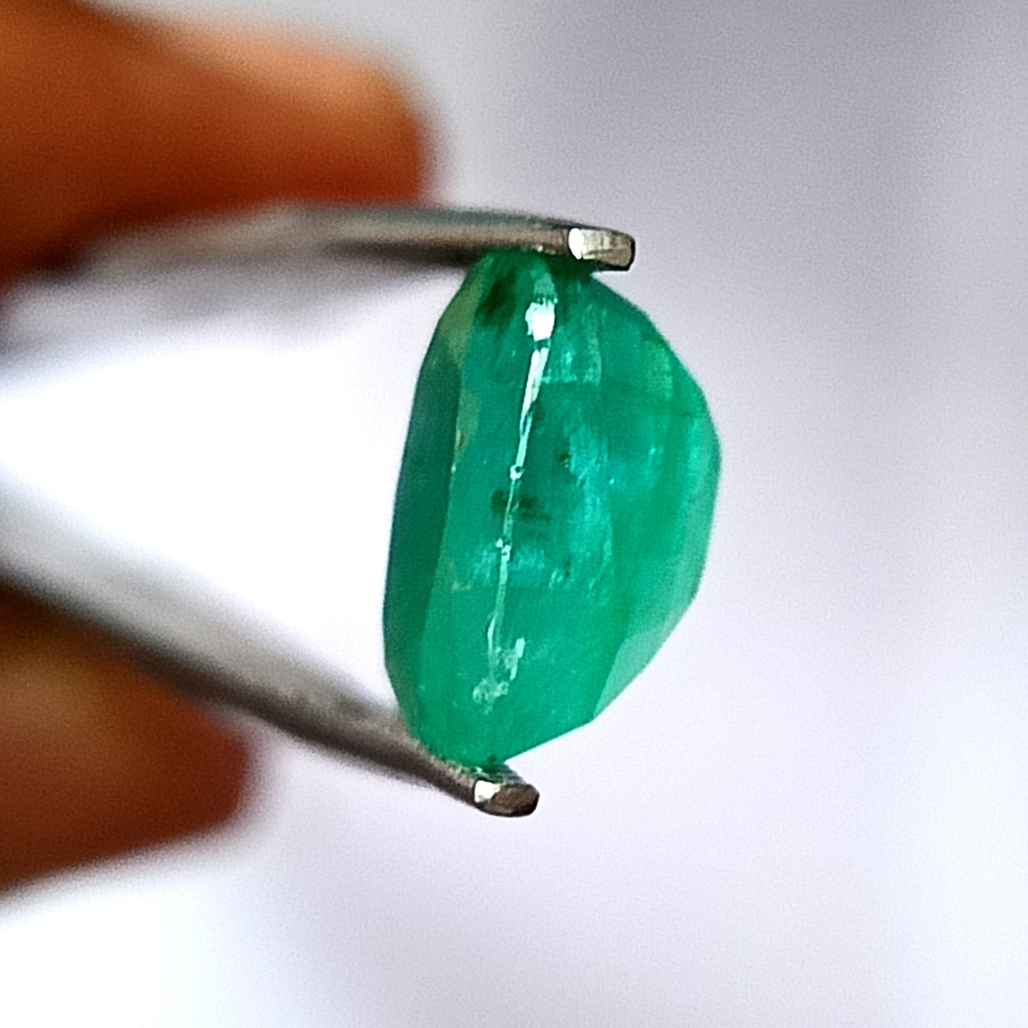 5.0 Carat 10X11.3X6.7 (WXLXD) Natural Zambian Cushion Cut Emerald