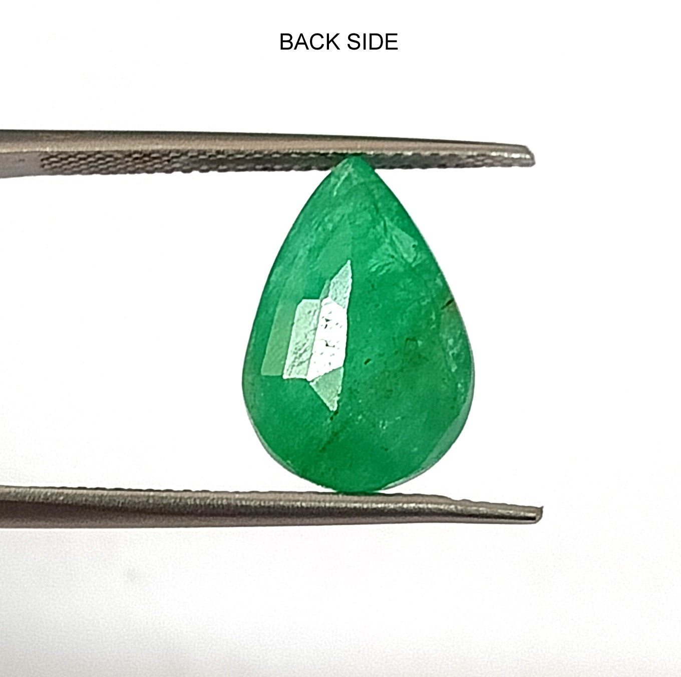 5.0 Carat 10X14.8X5.3 (WXLXD) Natural Zambian Pear Shaped Emerald