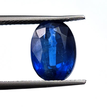 5.50 CARAT 8.6X11.9X6 (WXLXB) NATURAL OVAL CUT KYNITE