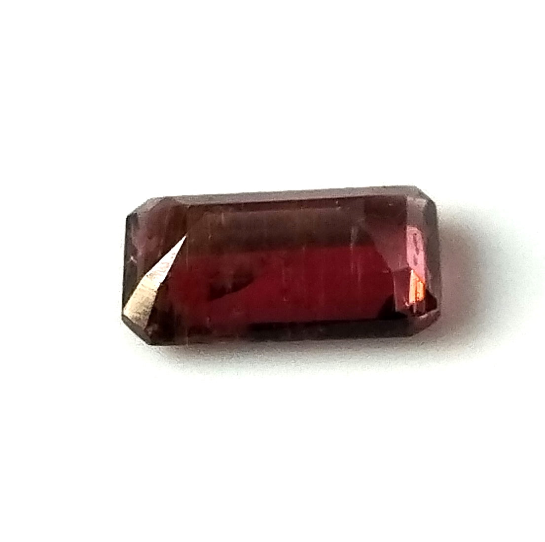 2.10 Carat 5.8x10.6x3.7 (WXLXD) Natural Emerald Cut Pink Colour Tourmaline Gemstone