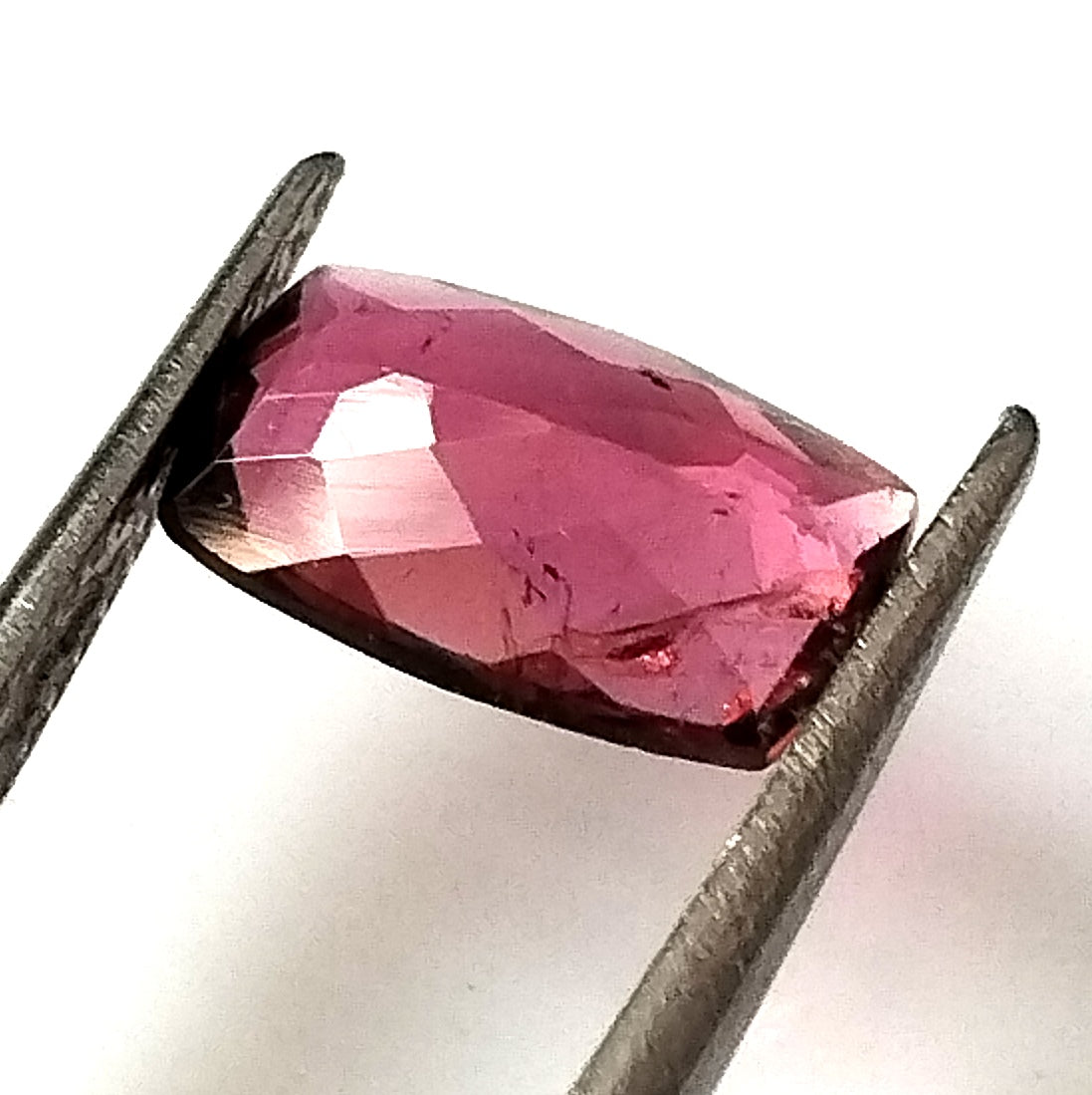 1.65 Carat 6X10X3.2 (WXLXD) Natural Elongated Cushion Cut Pink Colour Tourmaline Gemstone
