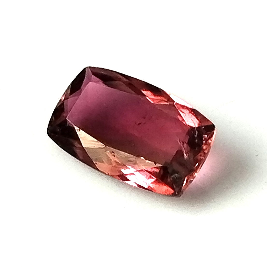 1.65 Carat 6X10X3.2 (WXLXD) Natural Elongated Cushion Cut Pink Colour Tourmaline Gemstone