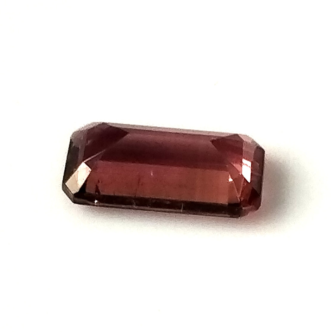1.10 Carat 4.4X9X3.1 (WXLXD) Natural Emerald Cut Pink Colour Tourmaline Gemstone