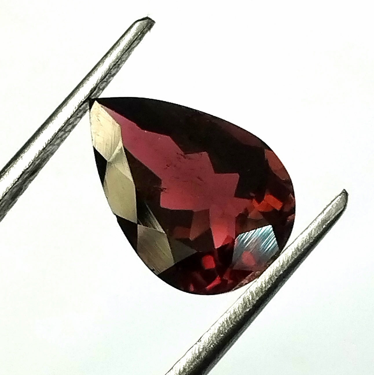 2.20 Carat 7.8X11.3X4.5 (WXLXD) Natural Pear Cut Pink Colour Tourmaline Gemstone