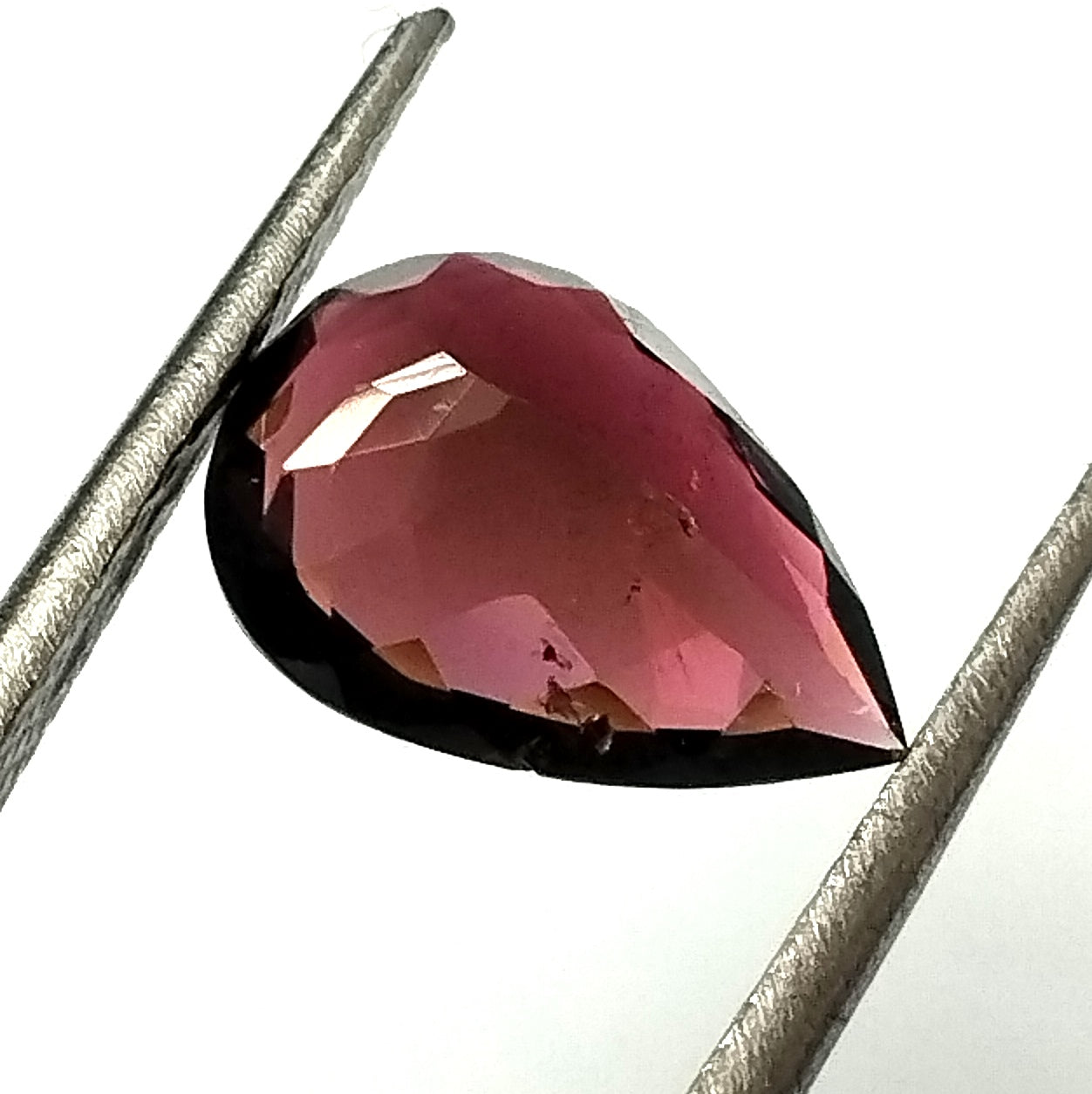 2.20 Carat 7.8X11.3X4.5 (WXLXD) Natural Pear Cut Pink Colour Tourmaline Gemstone