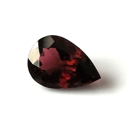 2.20 Carat 7.8X11.3X4.5 (WXLXD) Natural Pear Cut Pink Colour Tourmaline Gemstone