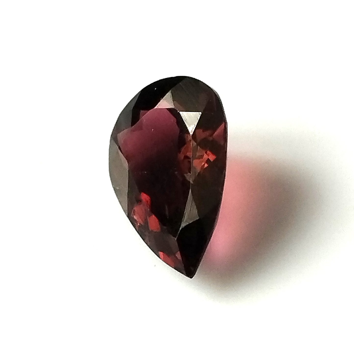 2.20 Carat 7.8X11.3X4.5 (WXLXD) Natural Pear Cut Pink Colour Tourmaline Gemstone