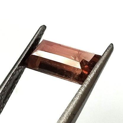 1.55 Carat 5X10X3 (WXLXD) Natural Baguette Cut Pink Colour Tourmaline Gemstone