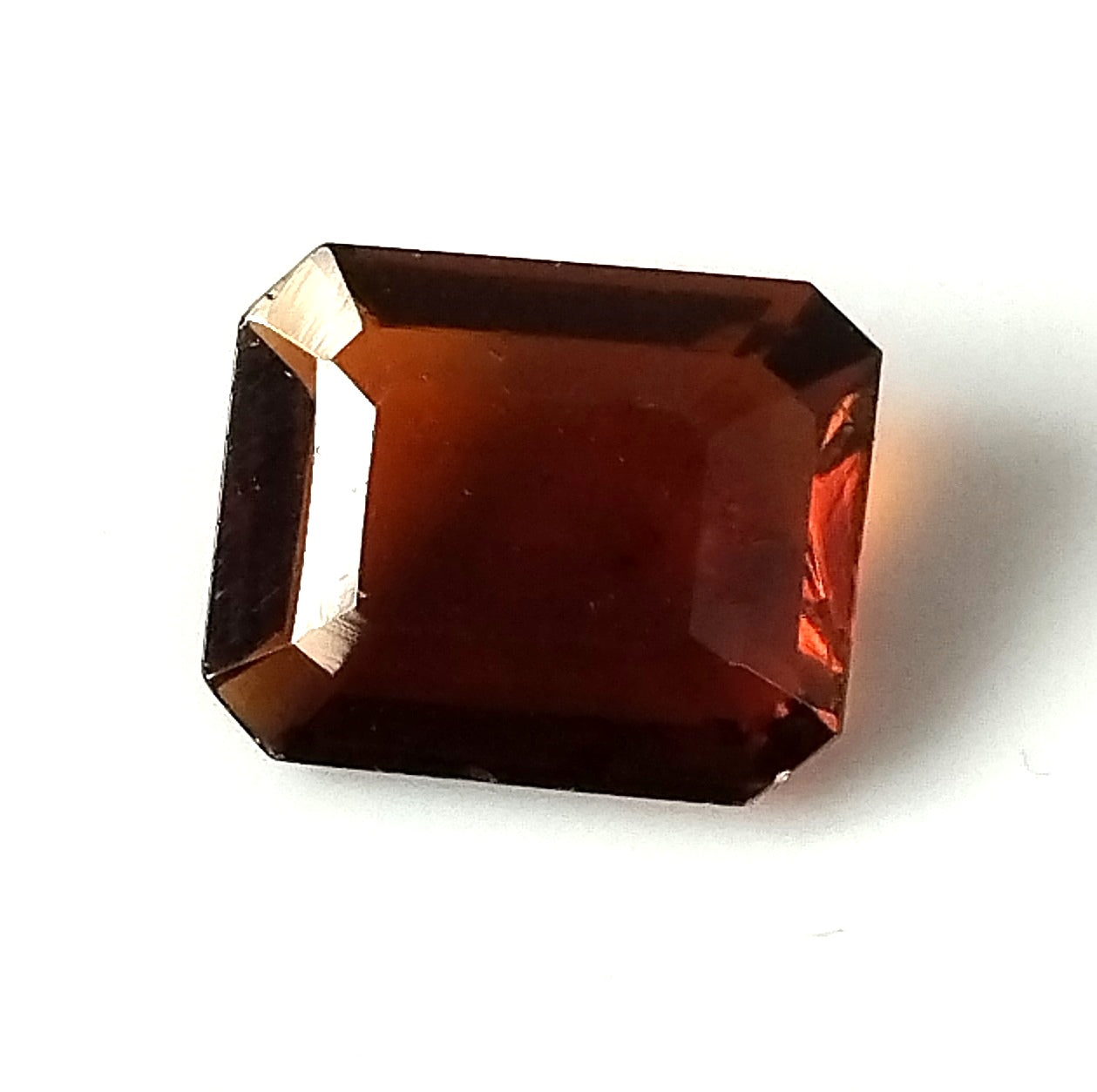 2.75 Carat 6.5X16.1X4.7 (WXLXD) Natural Emerald Cut Petrol/Honey Colour Tourmaline Gemstone