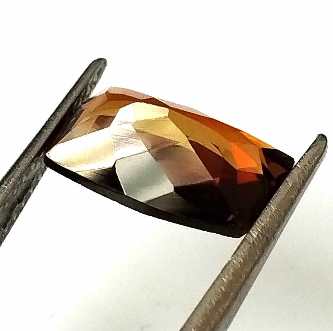 2.50 Carat 6.8X11X4.2 (WXLXD) Natural Elongated Cushion Cut Petrol/Honey Colour Tourmaline Gemstone