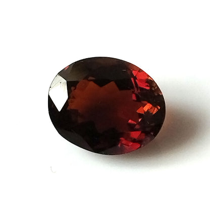3.30 Carat 8X10X5.5 (WXLXD) Natural Oval Cut Petrol/Honey Colour Tourmaline Gemstone