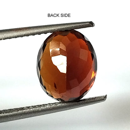 3.30 Carat 8X10X5.5 (WXLXD) Natural Oval Cut Petrol/Honey Colour Tourmaline Gemstone