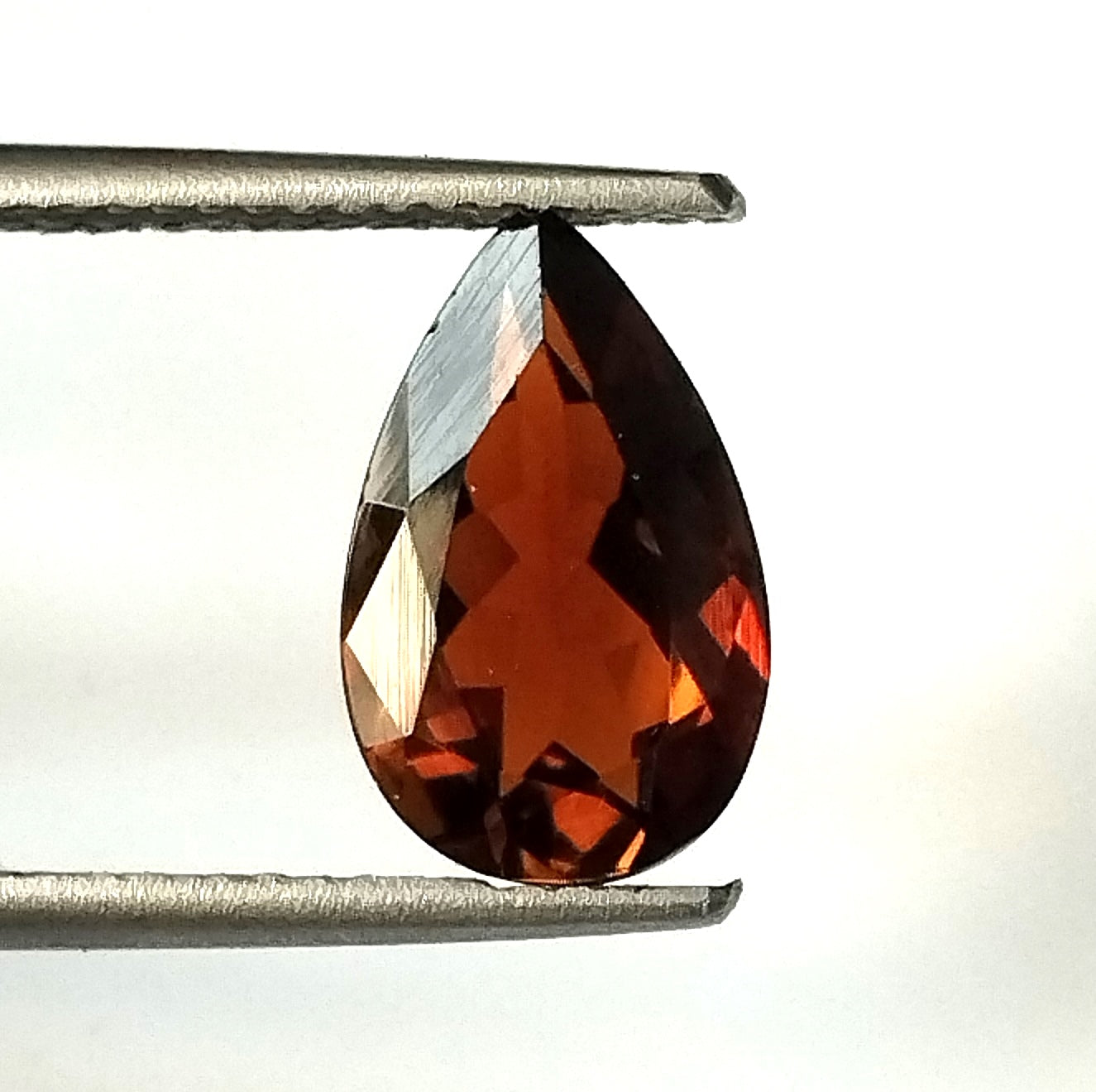 2.15 Carat 7.2X11.5X4.3 (WXLXD) Natural Pear Cut Petrol/Honey Colour Tourmaline Gemstone