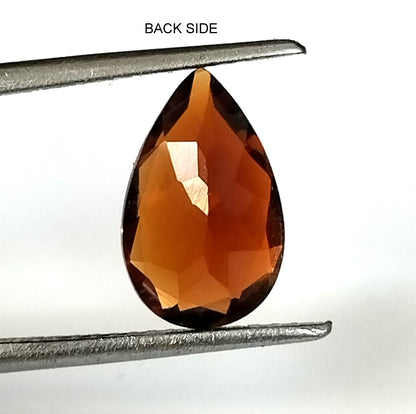 2.15 Carat 7.2X11.5X4.3 (WXLXD) Natural Pear Cut Petrol/Honey Colour Tourmaline Gemstone