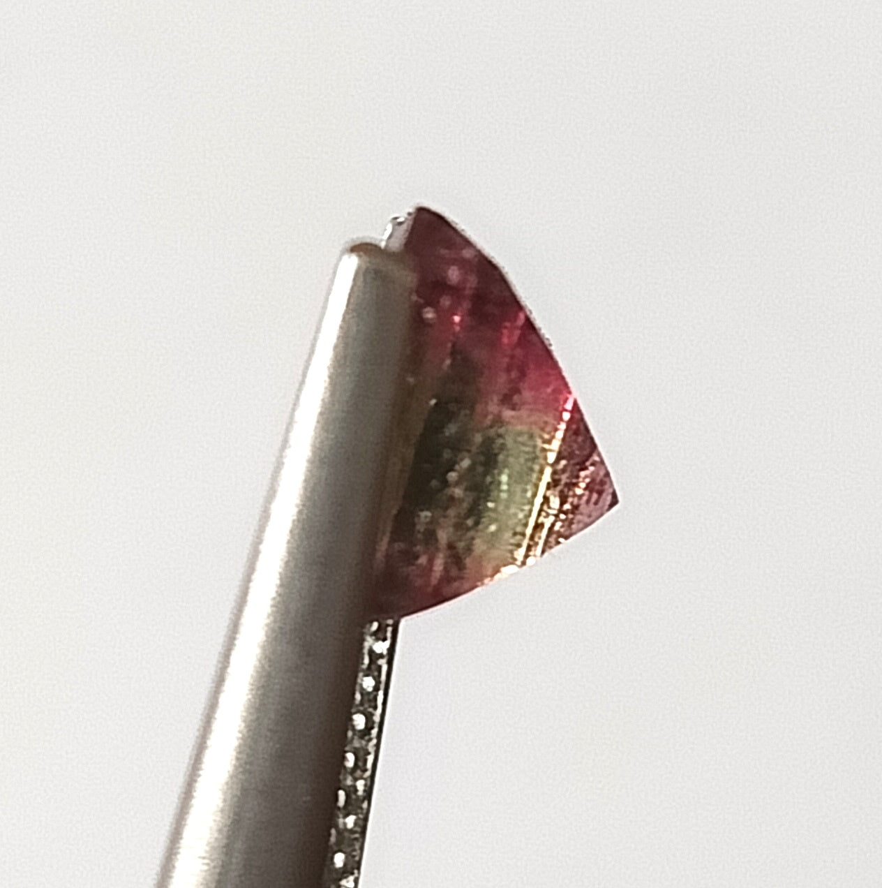 3.45 Carat 8.4X9X6.2 (WXLXD) Natural Octagon Cut Bi-colour tourmaline