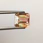 2.40 Carat 7X7X5.2 (WXLXD) Natural Square Octagon Cut Bi-colour tourmaline