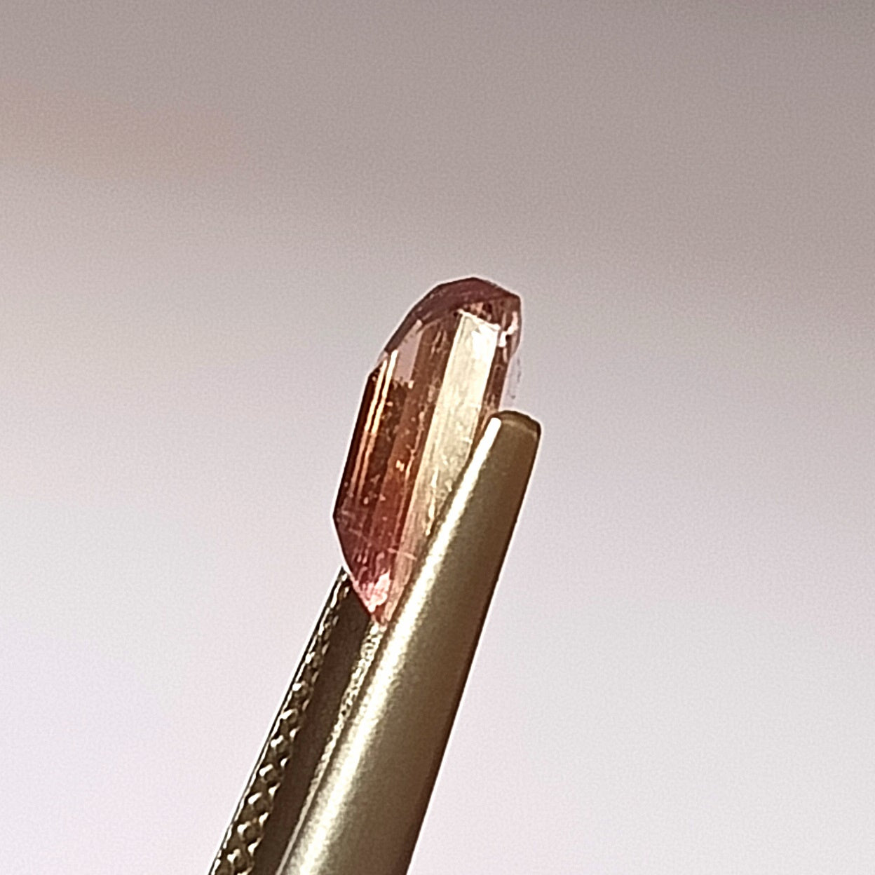 1.80 Carat 6.2X9.5X3.6 (WXLXD) Natural Emerald Cut Bi-colour tourmaline