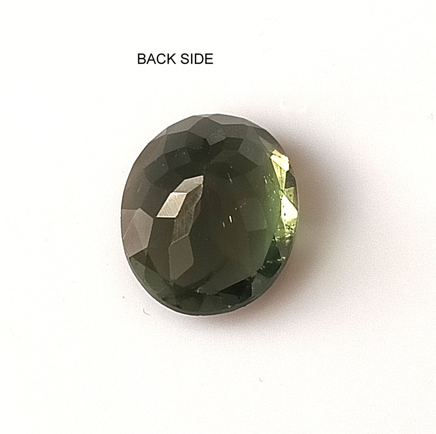 3.30 Carat 9X11X5.5 (WXLXD) Natural Oval Cut Green tourmaline