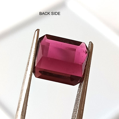 3.10 Carat 8.4X9.6X4.6 (WXLXD) Natural Octagon Cut Pink tourmaline