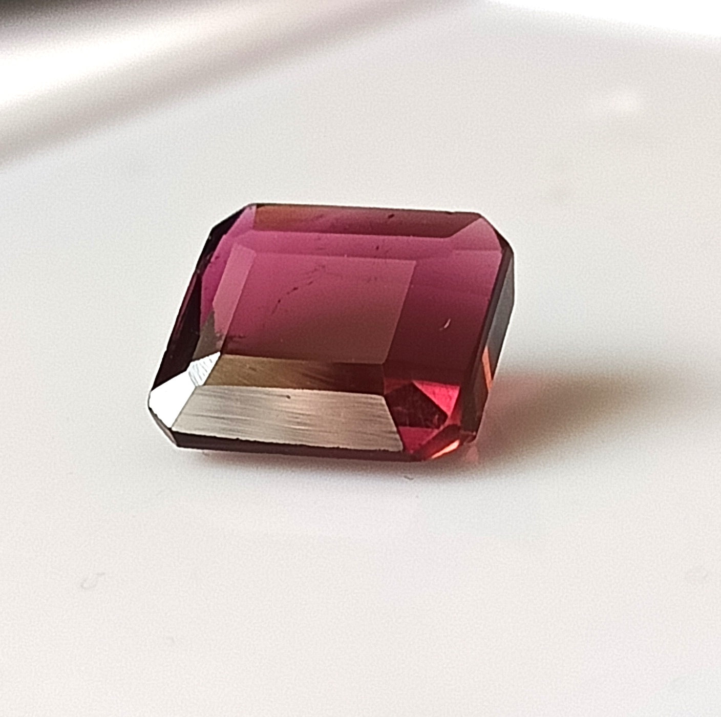 3.10 Carat 8.4X9.6X4.6 (WXLXD) Natural Octagon Cut Pink tourmaline