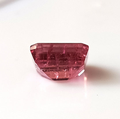 3.90 Carat 7.6X10X6 (WXLXD) Natural Emerald Cut tourmaline