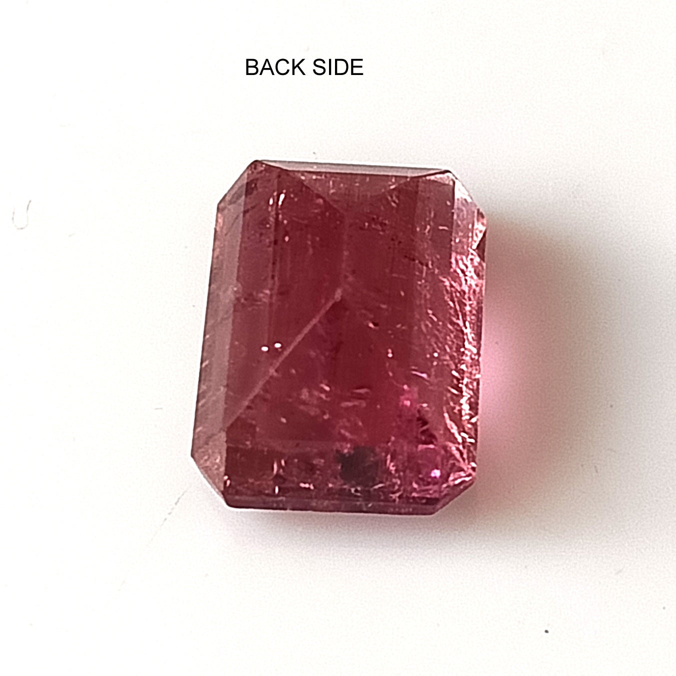 3.90 Carat 7.6X10X6 (WXLXD) Natural Emerald Cut tourmaline