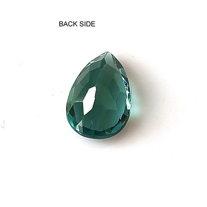1.30 Carat 6X9.4X4 (WXLXD) Natural Pear Cut Aqua/Lagoon tourmaline