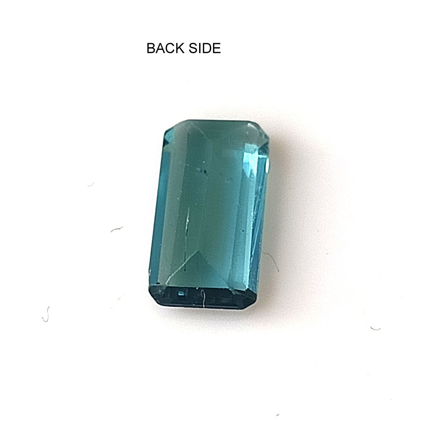 1.10 Carat 5X9.5X12.6 (WXLXD) Natural Emerald Cut Lagoon/Aqua tourmaline