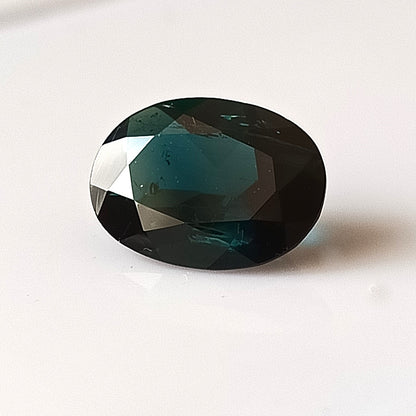 2.95 Carat 8.5X11.5X5 (WXLXD) Natural Oval Cut Indicolite tourmaline