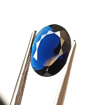 2.35 Carat 8.5X11X3.9 (WXLXD) Natural Oval Cut Indicolite tourmaline