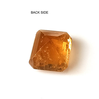 4.55  Carat 9X10X5.9 (WXLXD) Natural Octagon Cut Yellow tourmaline