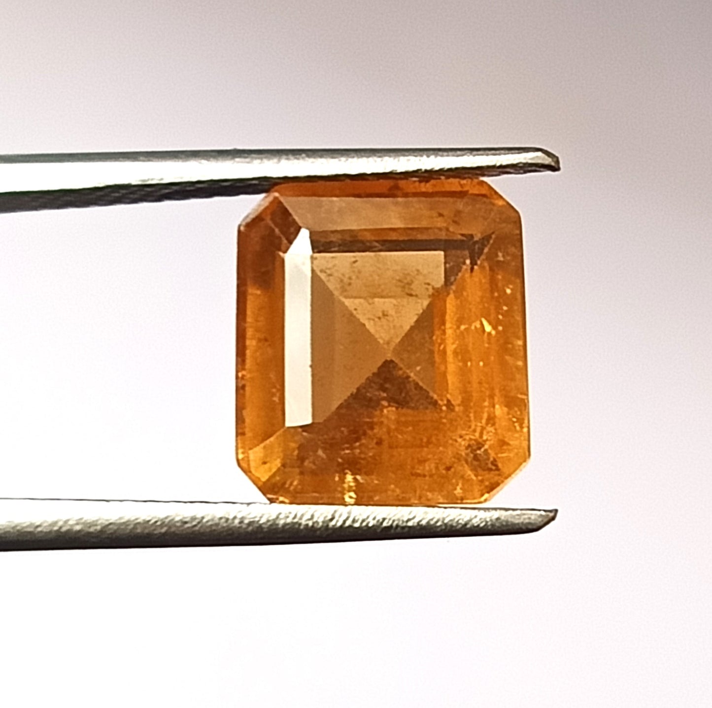 4.55  Carat 9X10X5.9 (WXLXD) Natural Octagon Cut Yellow tourmaline