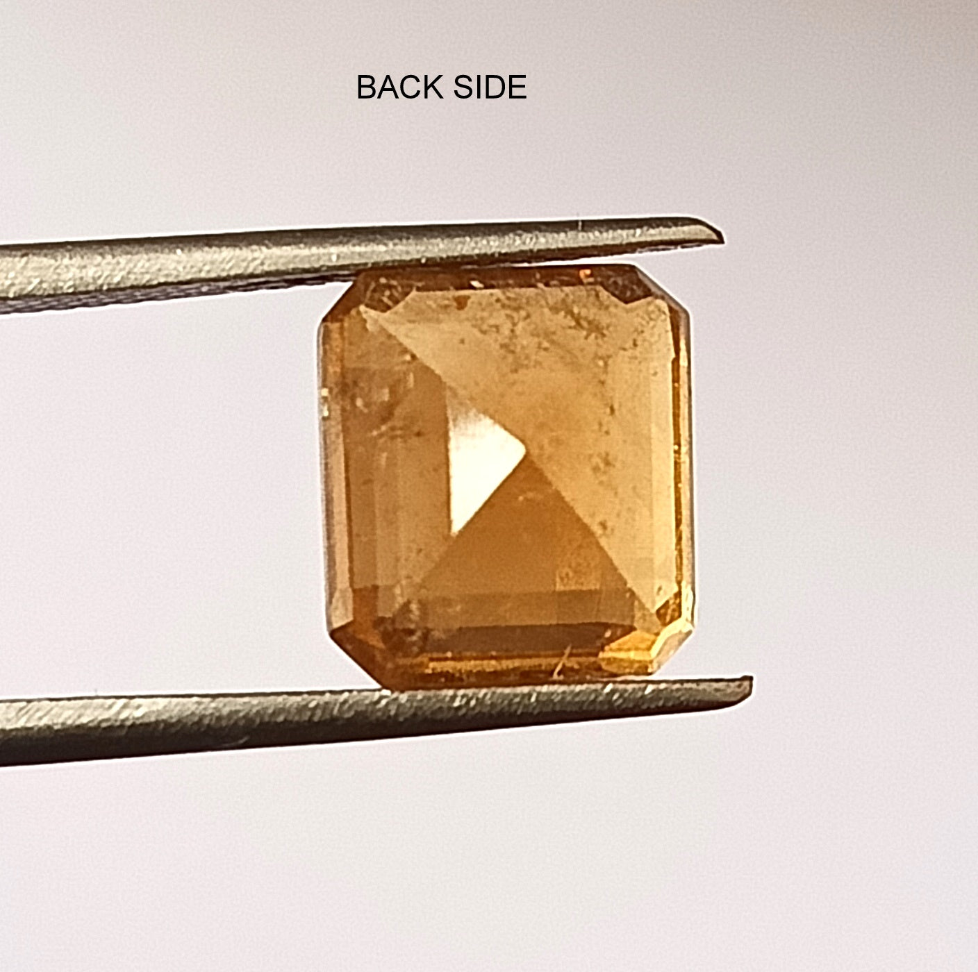 4.55  Carat 9X10X5.9 (WXLXD) Natural Octagon Cut Yellow tourmaline