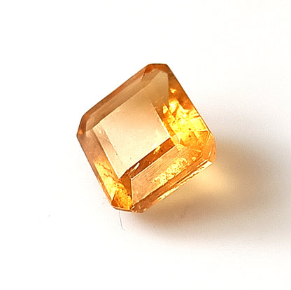 4.55  Carat 9X10X5.9 (WXLXD) Natural Octagon Cut Yellow tourmaline