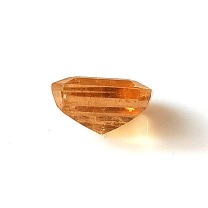 4.55  Carat 9X10X5.9 (WXLXD) Natural Octagon Cut Yellow tourmaline