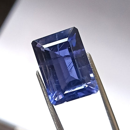13.85 CARAT 12X17X8.8 (WXLXD) NATURAL EMERALD CUT IOLITE