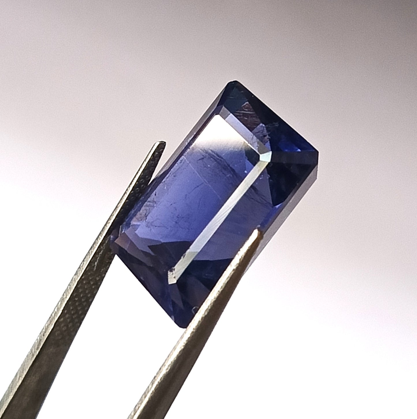 13.85 CARAT 12X17X8.8 (WXLXD) NATURAL EMERALD CUT IOLITE