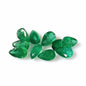 1.95 Carat 10 Pieces 3X5 MM Pear Cut Natural Faceted Zambian Emerald Lot
