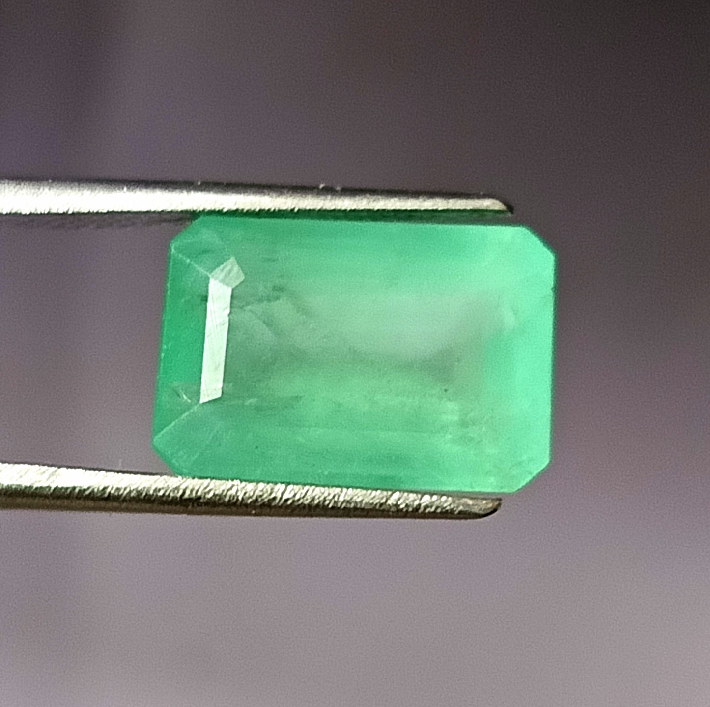 6.15 Carat 9.1X13.3X6.5 (WXLXD) Natural Zambian Emerald Cut Emerald