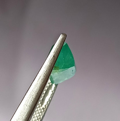 4.0 Carat 7X12.9X5.2 (WXLXD) Natural Zambian Emerald Cut Emerald