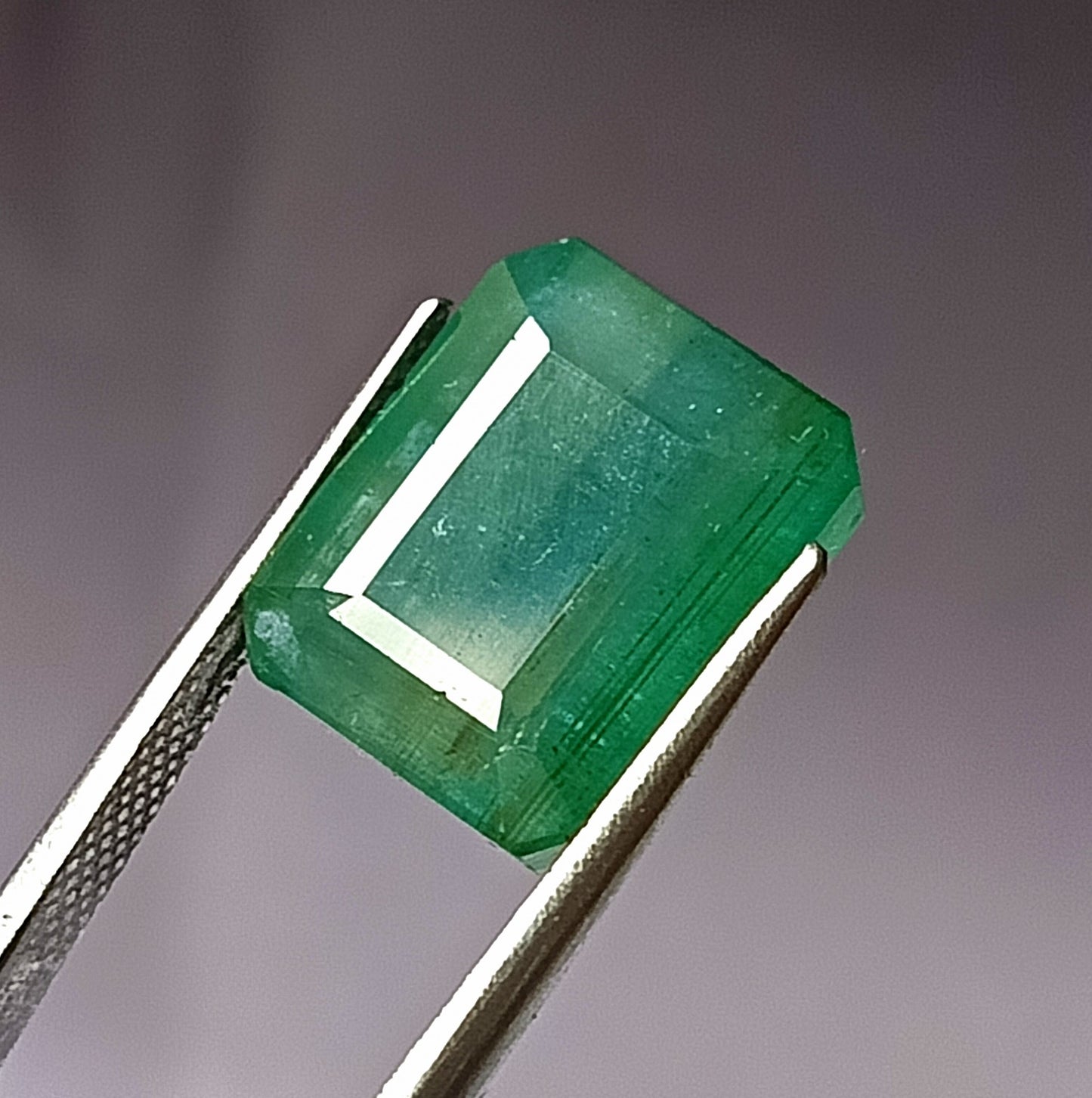10.75 Carat 11.4X13.8X7 (WXLXD) Natural Zambian Emerald Cut Emerald