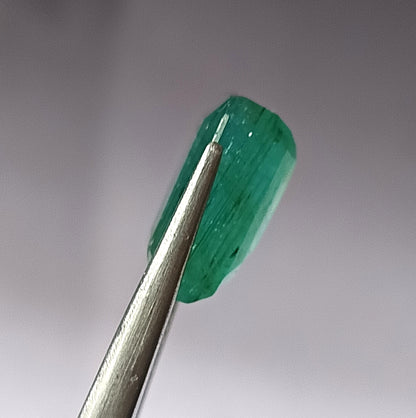 10.75 Carat 11.4X13.8X7 (WXLXD) Natural Zambian Emerald Cut Emerald