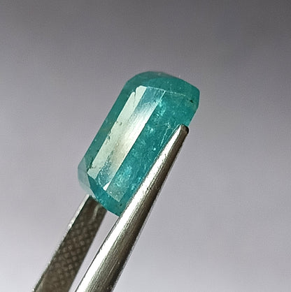 8.70 Carat 10.6X13.5X6.4 (WXLXD) Natural Zambian Emerald Cut Emerald