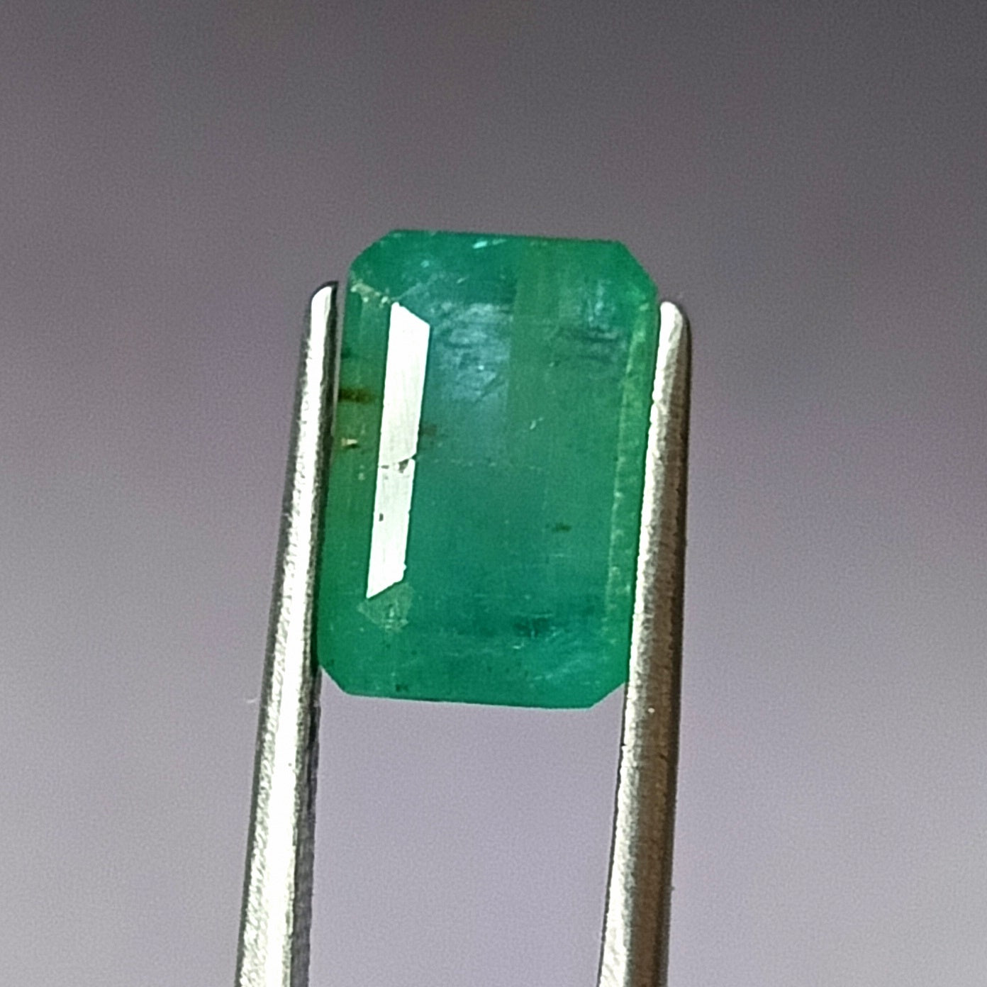 4.40 Carat 7.1X10.8X6.6 (WXLXD) Natural Zambian Emerald Cut Emerald