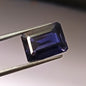 5.65 CARAT 9.4X12.5X6.4 (WXLXD) NATURAL EMERALD CUT IOLITE