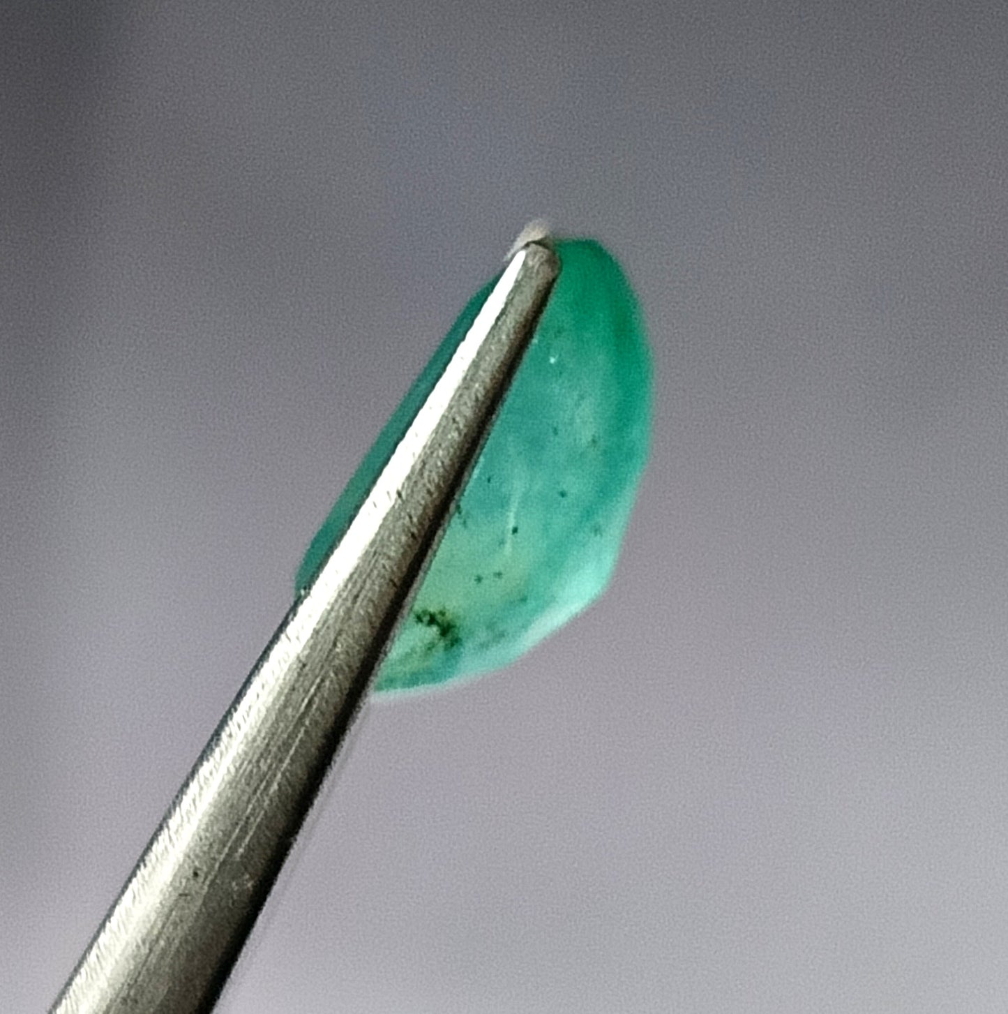 6.20 Carat 10.1X12.5X6.1 (WXLXD) Natural Zambian Oval Cut Emerald