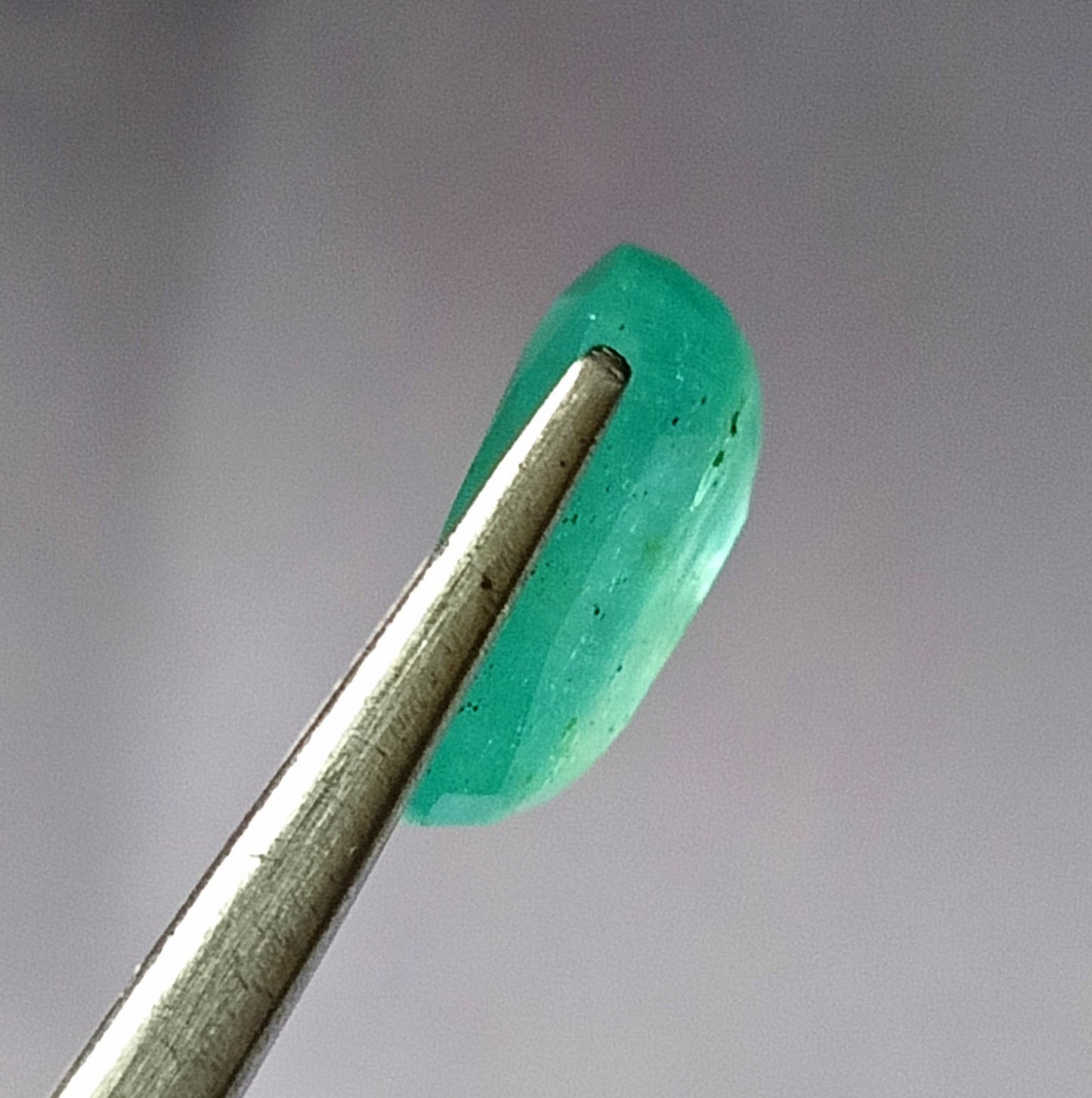 4.55 Carat 9.2X12.6X5.4 (WXLXD) Natural Zambian Oval Cut Emerald