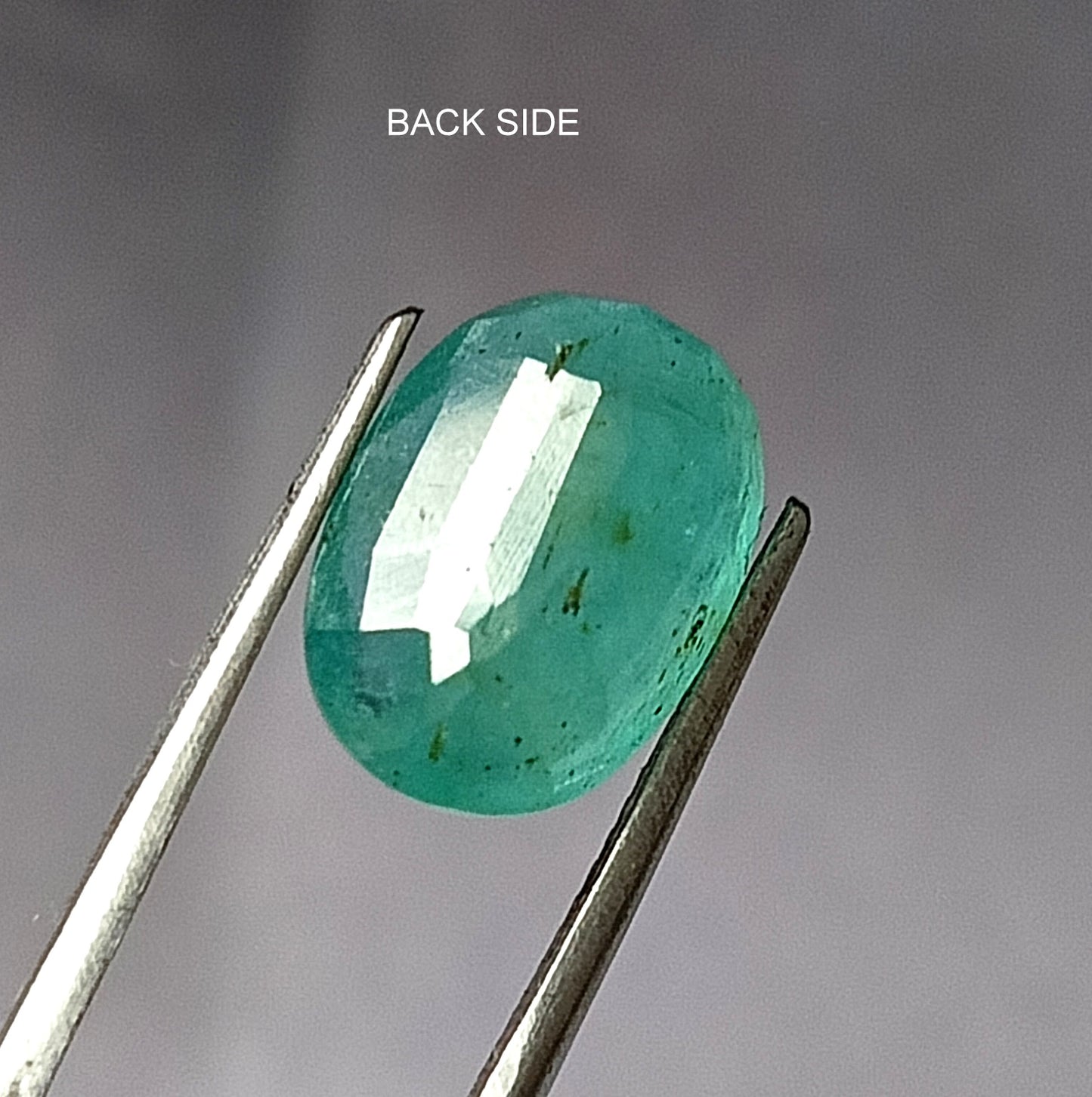 4.55 Carat 9.2X12.6X5.4 (WXLXD) Natural Zambian Oval Cut Emerald