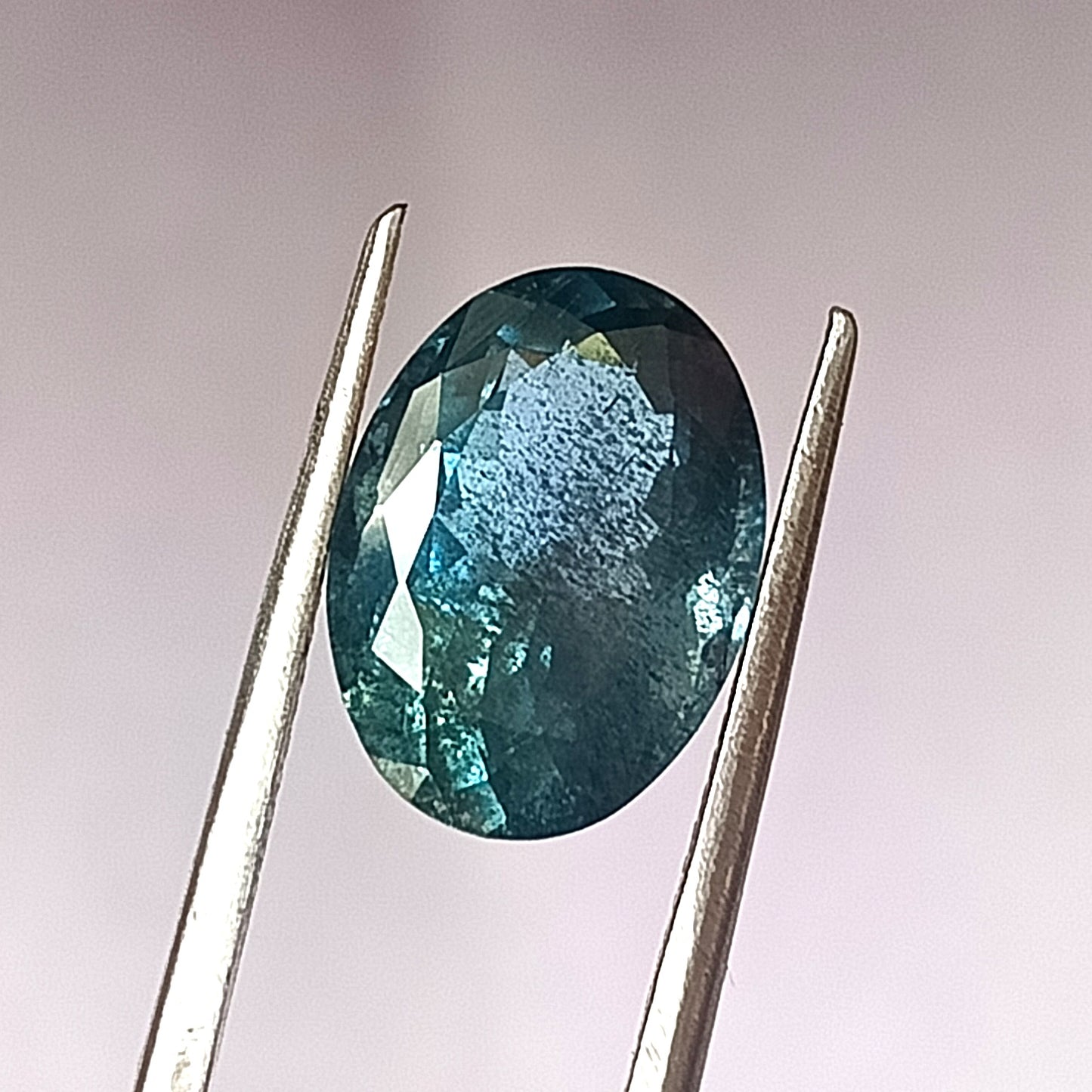 5.0 Carat 9.6X13.5X6.6 (WXLXD) Natural Oval Cut Santa Maria Aquamarine